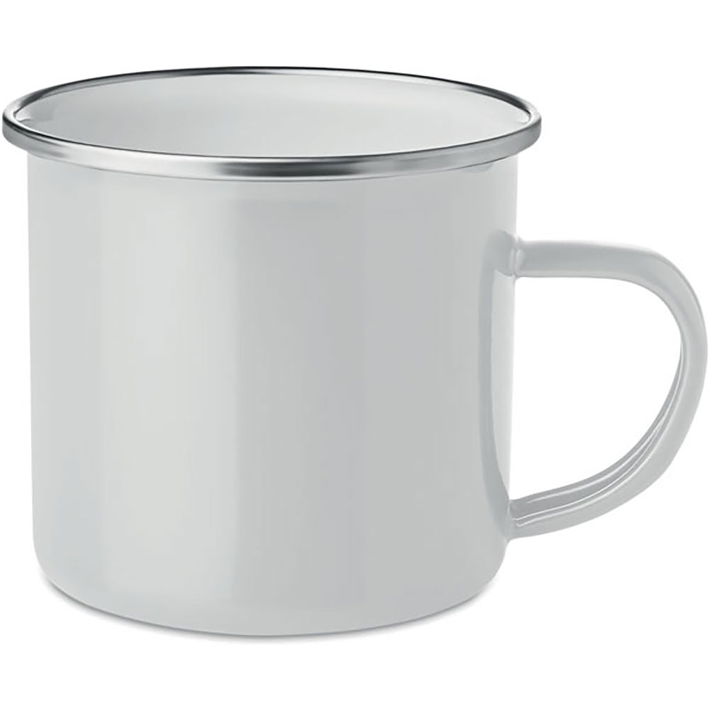 Mugg Plateado vit