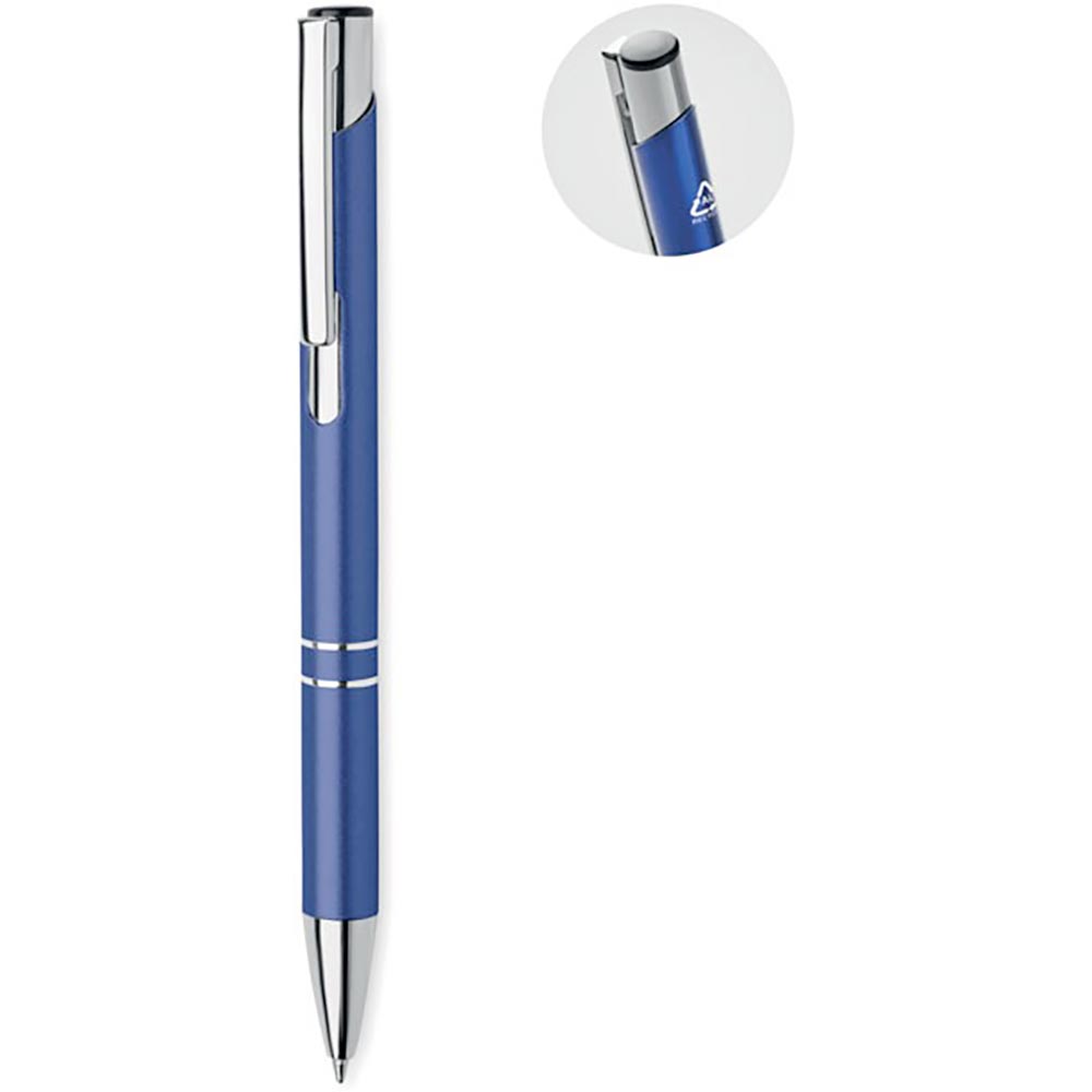 DONA Penna i återvunnen aluminium royal blue