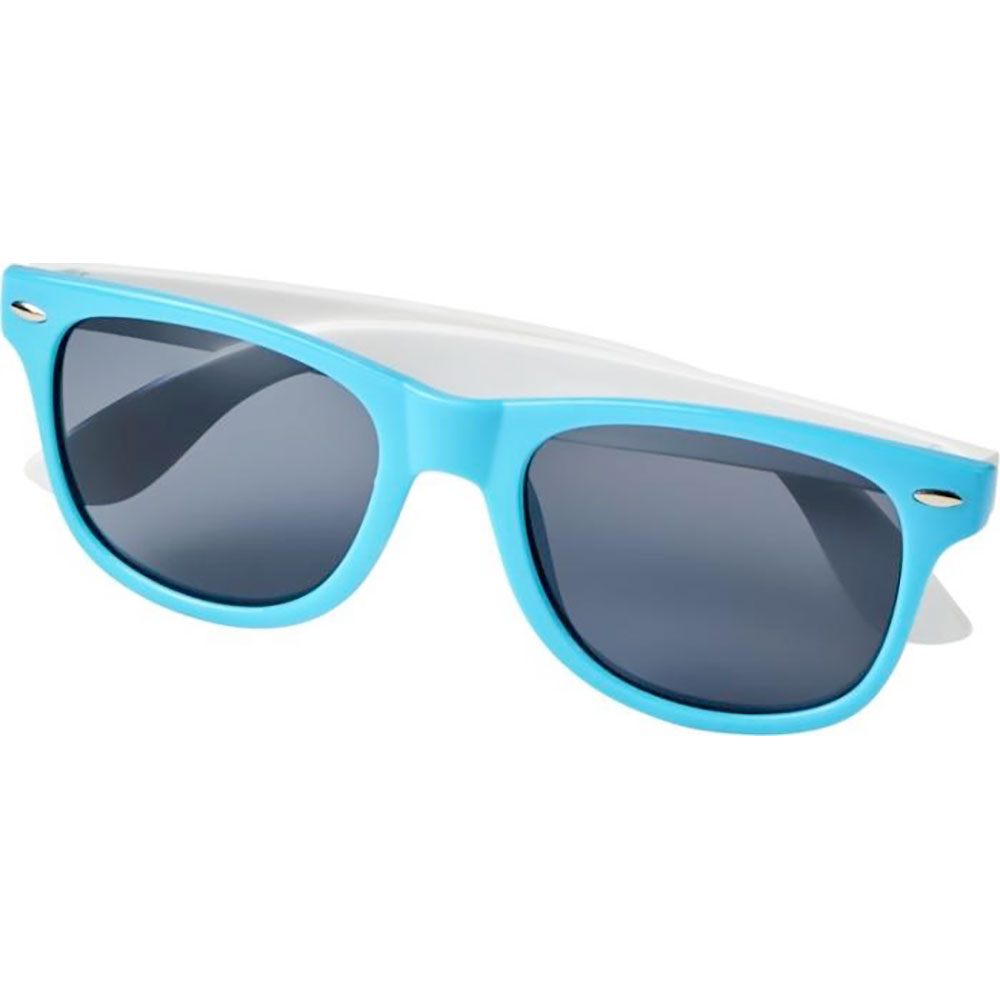 Sun Ray solglasögon med färgad front Aquablå