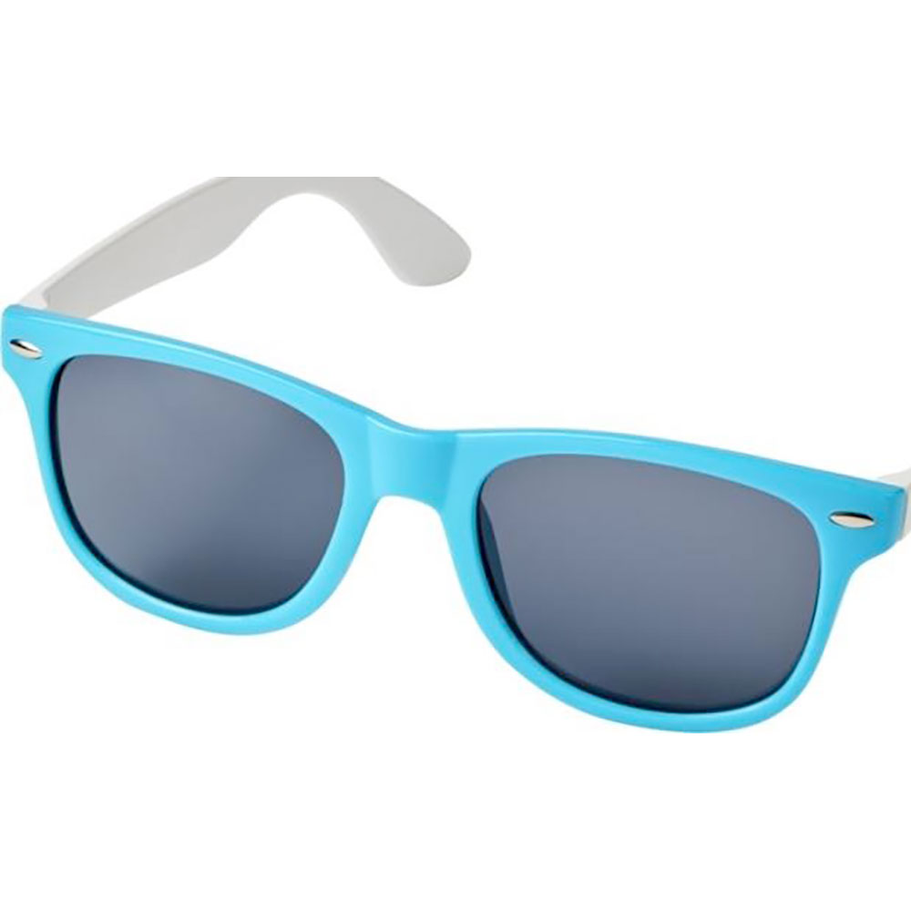 Sun Ray solglasögon med färgad front Aquablå