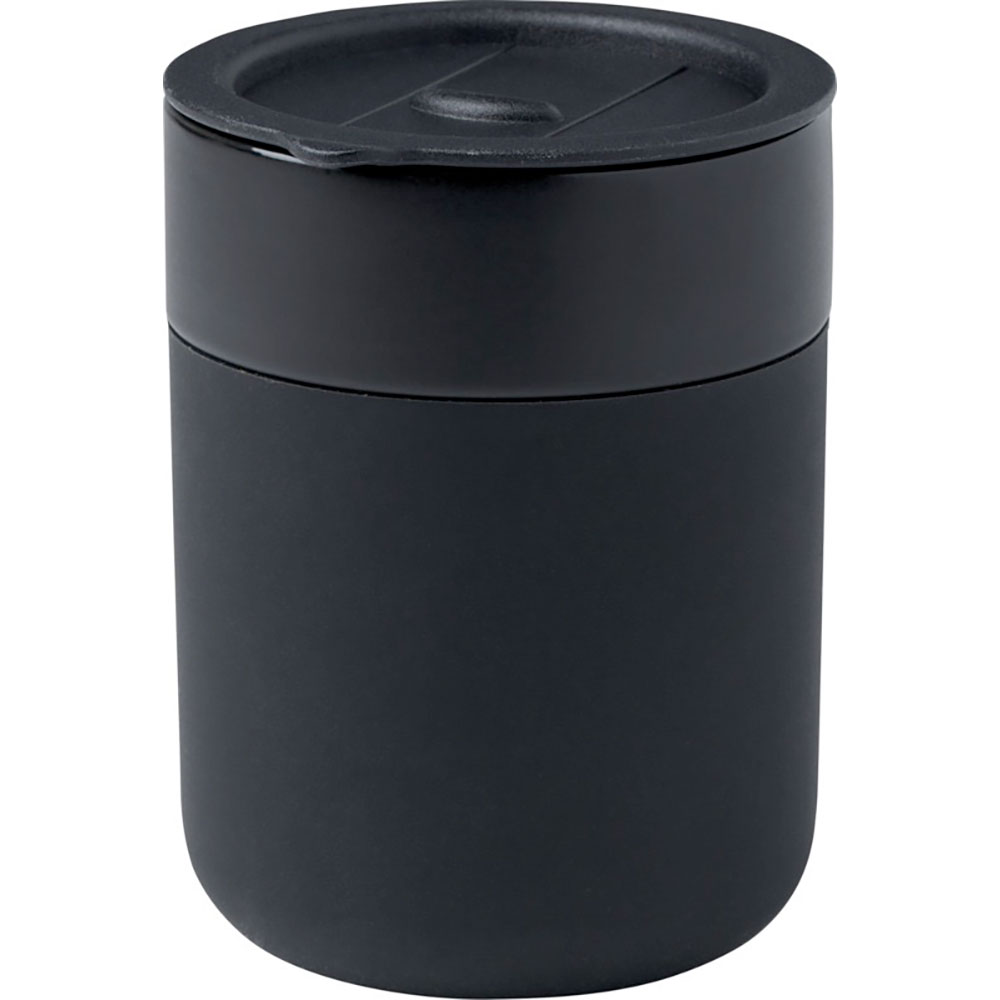 Java keramisk termosmugg 330 ml Svart
