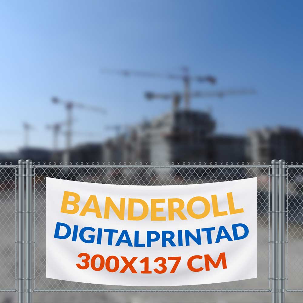 Banderoll 300x137 cm