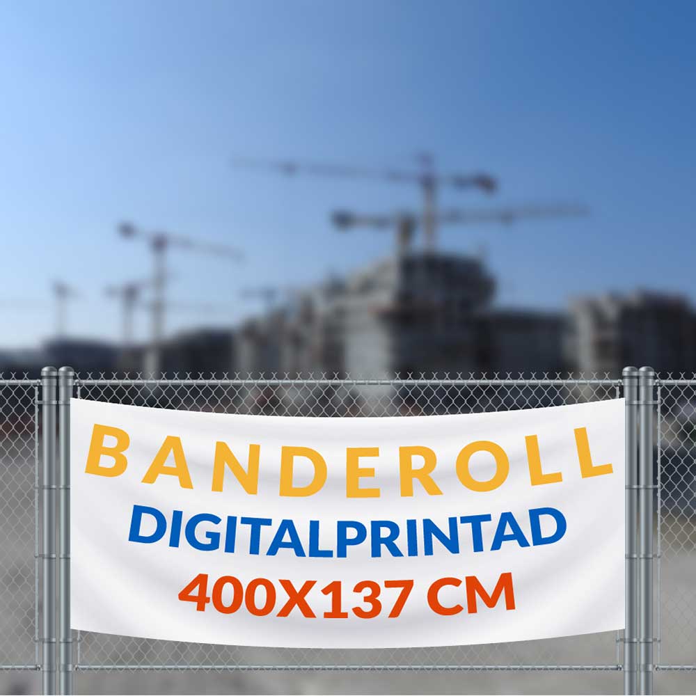 Banderoll 400x137 cm