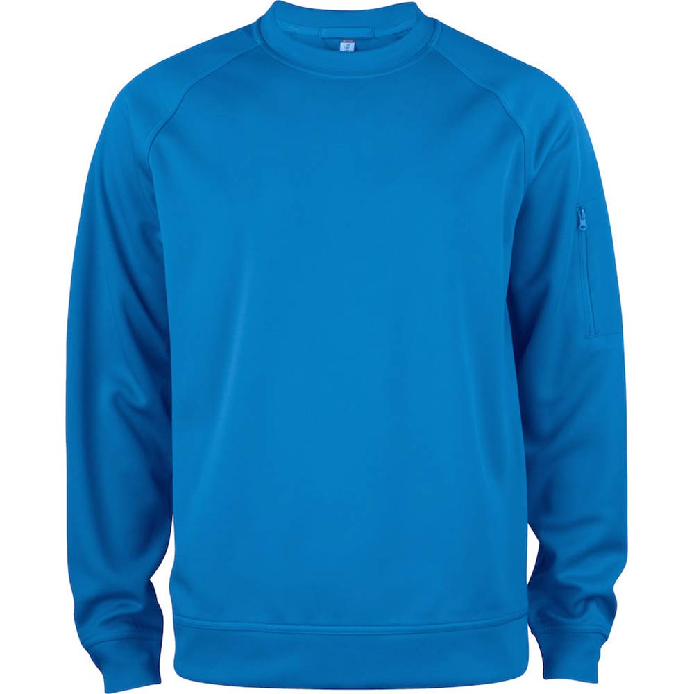 Basic Active Roundneck Lagnamn Royalblå