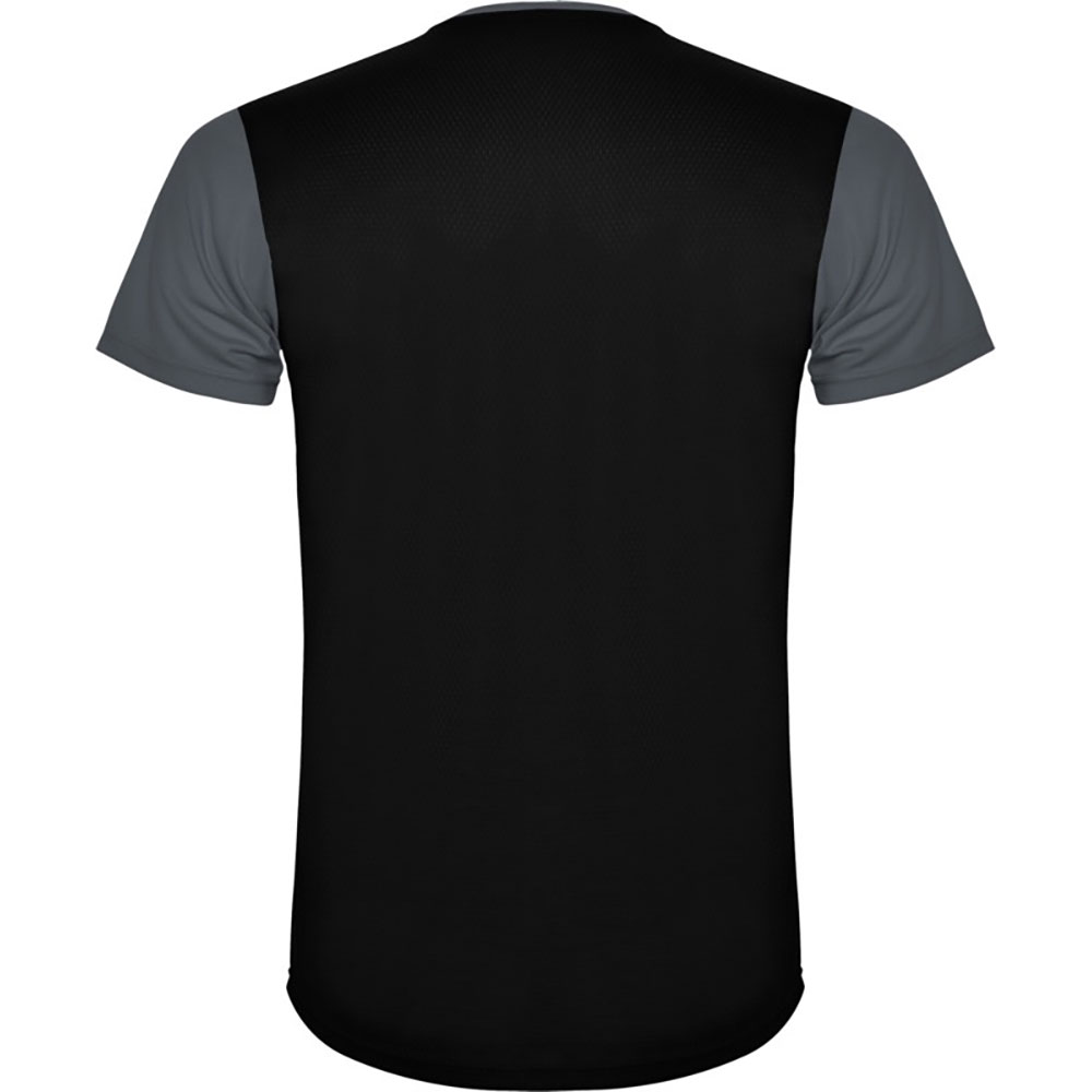 Detroit unisex sport T shirt Ebony, Svart