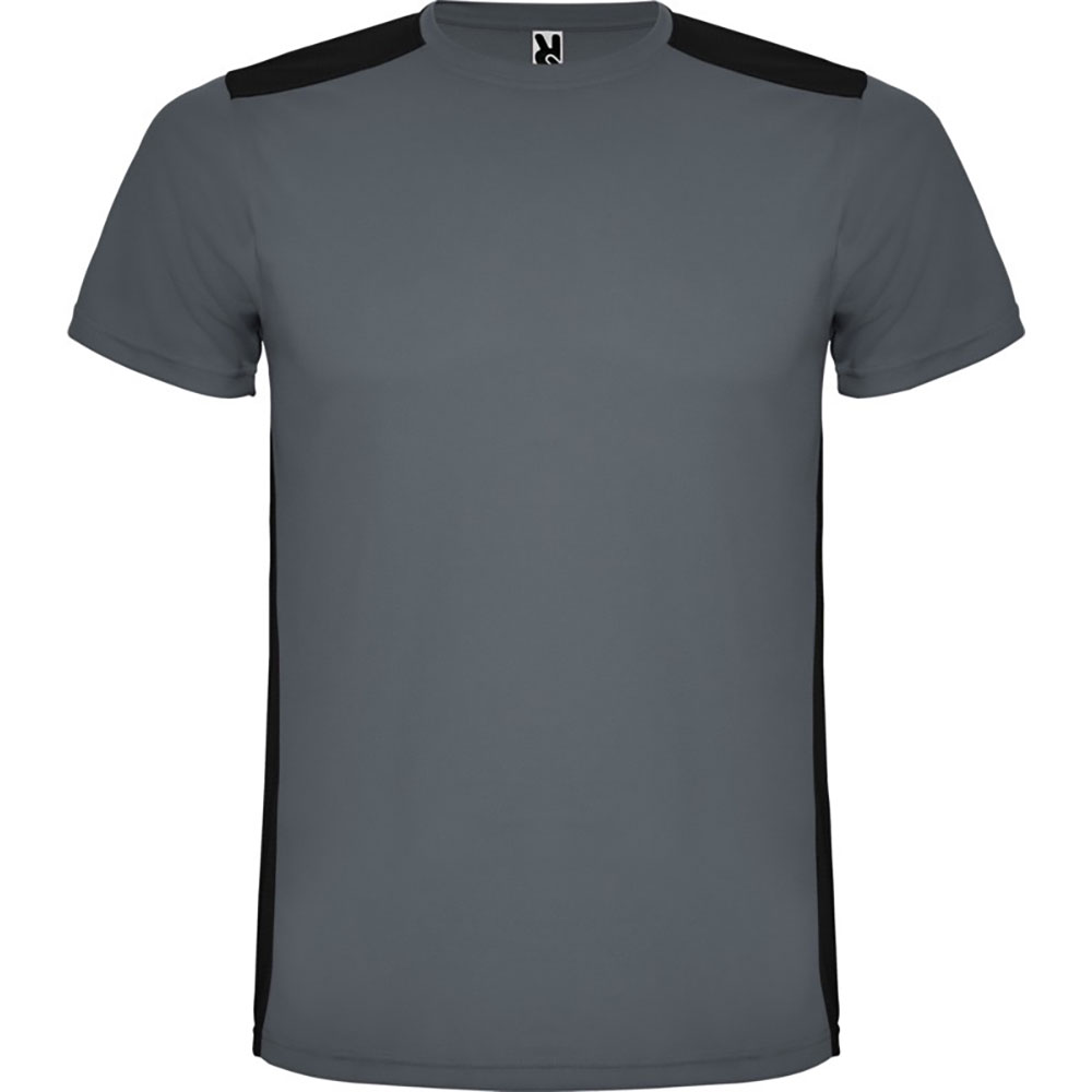 Detroit unisex sport T shirt Ebony, Svart