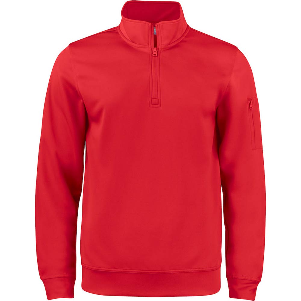 Basic Active Halfzip röd