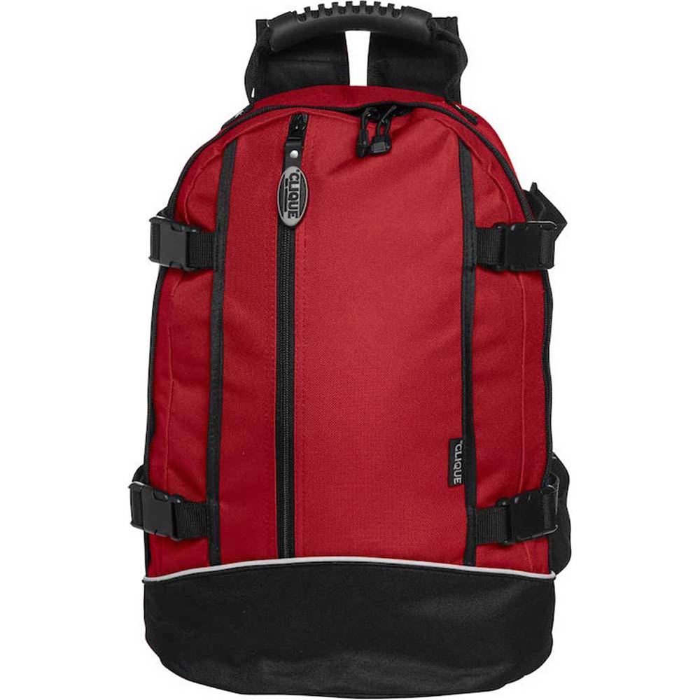 Clique Backpack ll röd