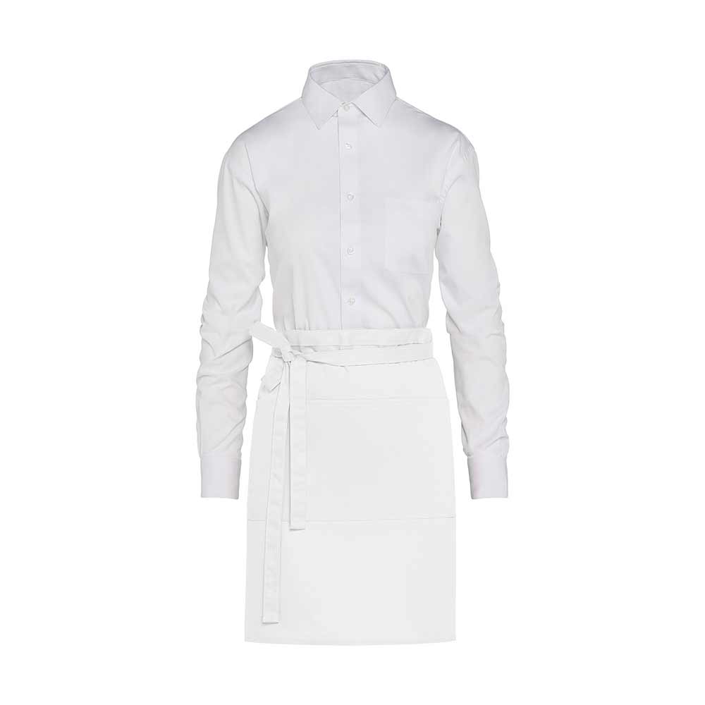 Brussels Short Bistro Apron with Pocke vit