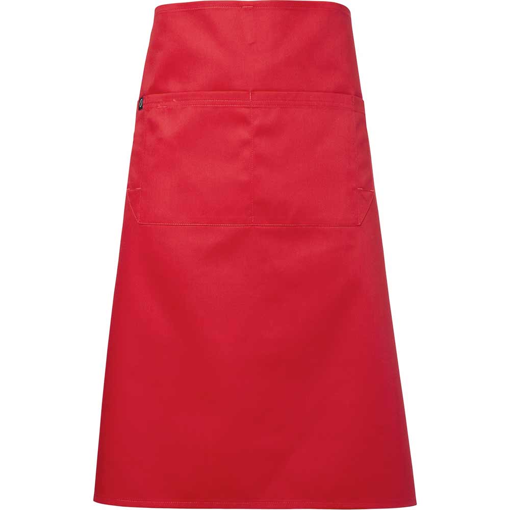 Eddie Waist Apron röd
