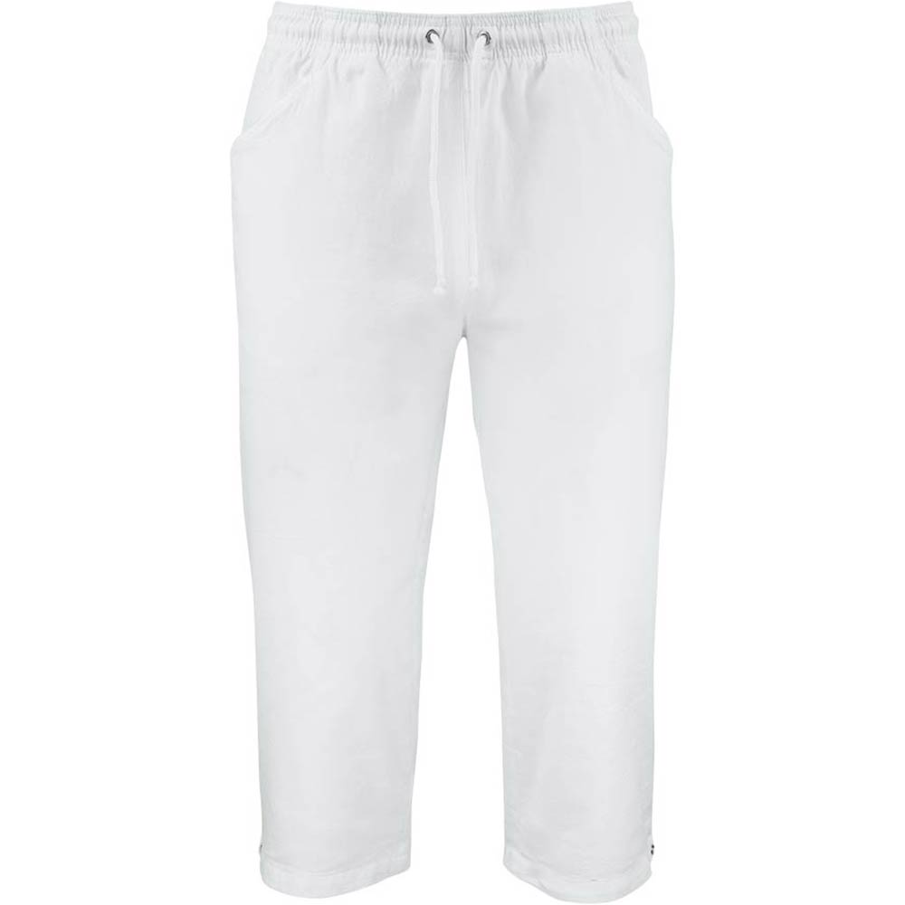 Smila Trousers Cid Trs Capri vit